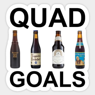 QUAD GOALS Sticker